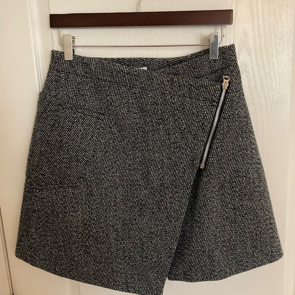 Acne Studios Gray Tweed Women's Skirt